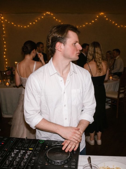 DJ Musha at a wedding reception